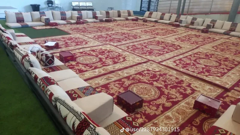 تأجير جلسات شعبية فاخرة